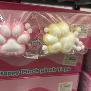 Happy Pinch Łapy Antystresowe Różowo-Żółte Oferta limitowana