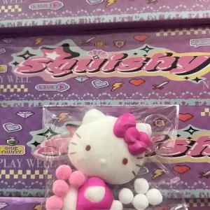 Ostatnia szansa Squishy Hello Kitty Różowa Antystresowa