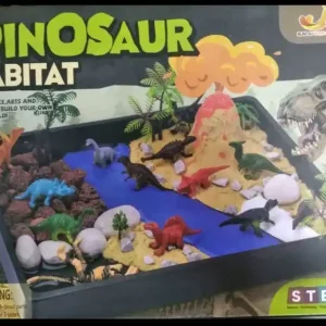 Zestaw STEAM Dinosaur Habitat do Budowy Dinozaurów 8+ Sprawdź teraz