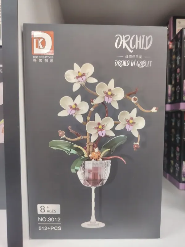 Tani Klocki TEC Creators Orkidea w Kielichu 512 pcs 8+