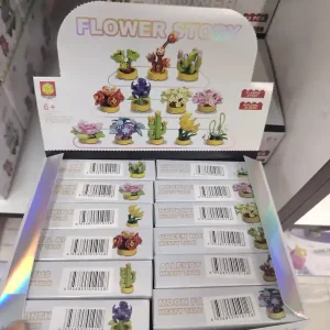 Zestaw klocków Flower Story 6+ roślinne figurki Tylko do końca tygodnia