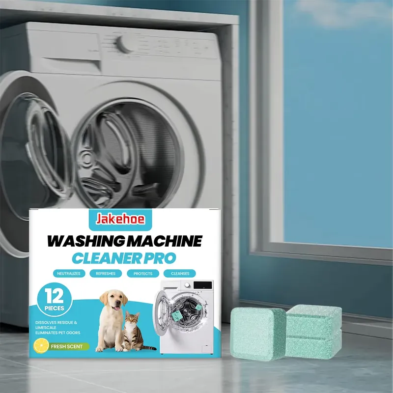 Tylko dziś Tabletki do czyszczenia pralki Jakehoe 12 szt Fresh Scent