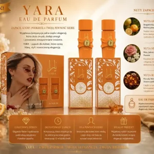 Obniżka ceny Yara Eau de Parfum 2x50ml Pomarańczowo-Kwiatowy Zestaw