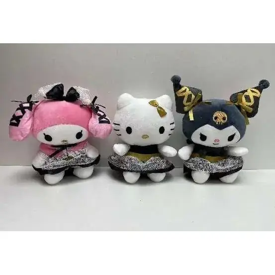 Ostatnia szansa Zestaw 3 pluszowych maskotek Hello Kitty Kuromi My Melody