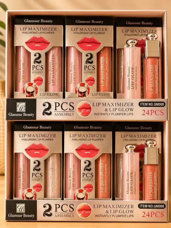 Glamour Beauty Lip Maximizer Hyaluronic 2w1 z Lip Glow Nie przegap