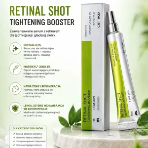 Tani Celimax Retinal Shot Tightening Booster Krem Liftingujący 15ml