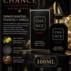 Woda Perfumowana Chance Achiever Męska 100ml Elegancki Zapach Ostatnia szansa
