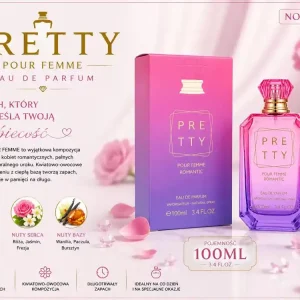 Taniej Woda Perfumowana Pretty Pour Femme 100ml Kwiatowo-Owocowa