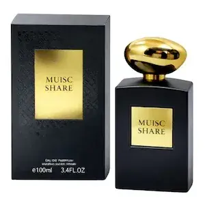Kup teraz Woda perfumowana MUISC SHARE 100ml czarno-złota