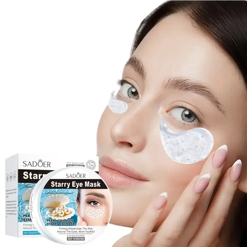 Sadoer Starry Eye Mask Hydrożelowe Płatki pod Oczy z Perłą 60szt Zamów dziś