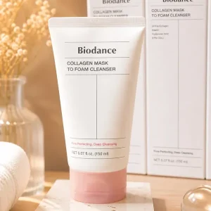 Ekspresowa dostawa Biodance Collagen Mask To Foam Cleanser 150ml Pianka Oczyszczająca
