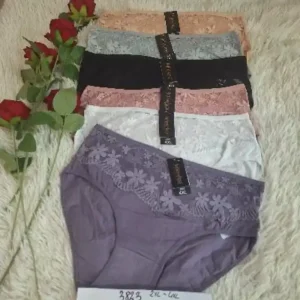 Ekspresowa dostawa Damskie Figi Koronkowe Wysoki Stan Wielopak 2XL-4XL