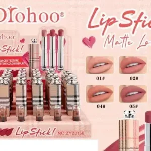 Pomadka Diohoo Matte Love w kratkę zestaw 24 sztuki Premium
