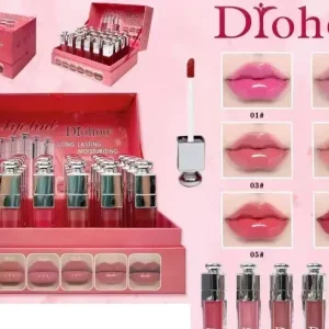 Szybka dostawa Błyszczyk do ust Diohoo Long Lasting Moisturizing zestaw 24 szt.