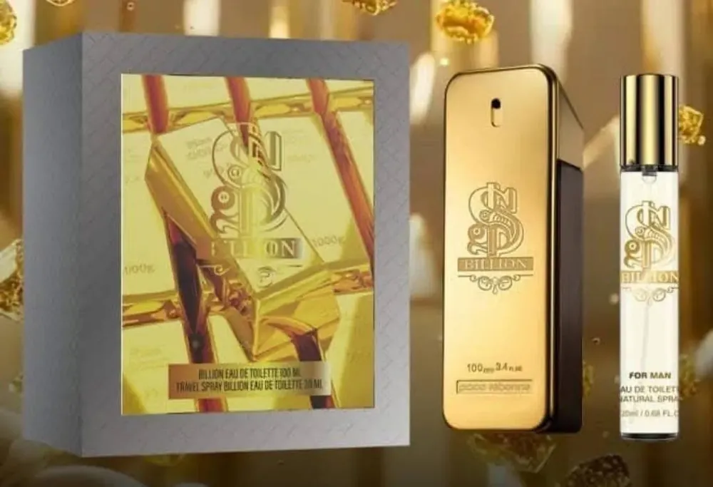 Szybka wysyłka Zestaw Perfum Męskich Billion 100ml + 20ml Woda Toaletowa