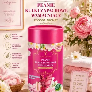 Find Queen Perełki Zapachowe do Prania Piwonia 220g Ekspresowa dostawa