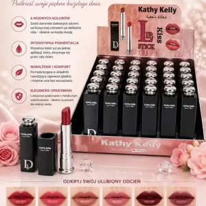 Nie przegap Zestaw 6 Pomadek Kathy Kelly Six-Colour Lipstick Nawilżające