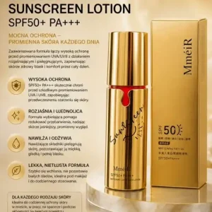 MméiR Whitening Anti-UV Sunscreen Lotion SPF50+ PA+++ Złoty Super okazja