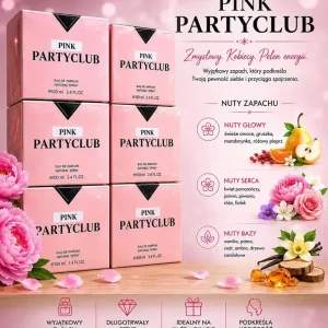 Bestseller Woda perfumowana Pink Partyclub 100ml damska kwiatowo-owocowa