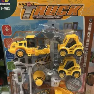 Zestaw Pojazdów Budowlanych Truck Urban Engineering Team 6 el. Sprawdź teraz