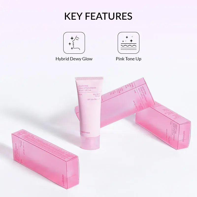 Bezpieczna płatność Krem Przeciwsłoneczny Tone Up Pink Celimax SPF50+ 50ml