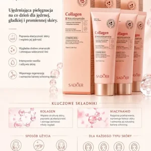 SADOER Collagen Nicotinamide Serum Ujędrniające 75ml Tani
