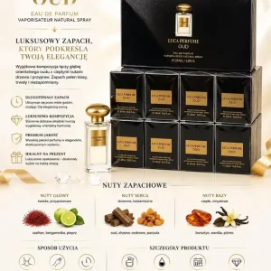 Premium Luca Perfume Oud EDP 25ml Orientalny Zapach