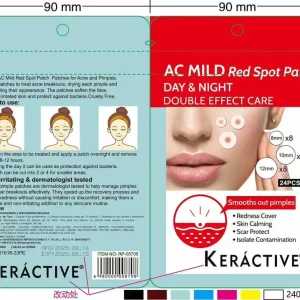 KERÁCTIVE AC Mild Red Spot Patch Plastry na Trądzik 24szt Sprawdź teraz