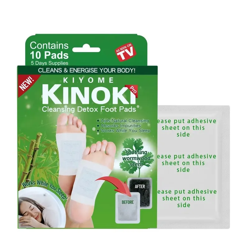 Zniżka Kiyome Kinoki Pro Cleansing Detox Foot Pads 10szt
