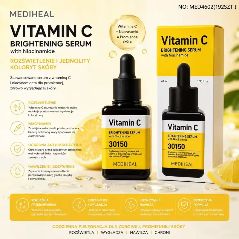 Mediheal Vitamin C Brightening Serum z Niacynamidem 40ml Hit sprzedaży