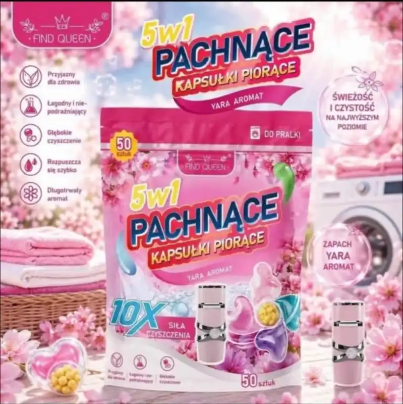 Kapsułki Piorące 5w1 Pachnące Yara Aromat 50 szt. Sprawdź teraz