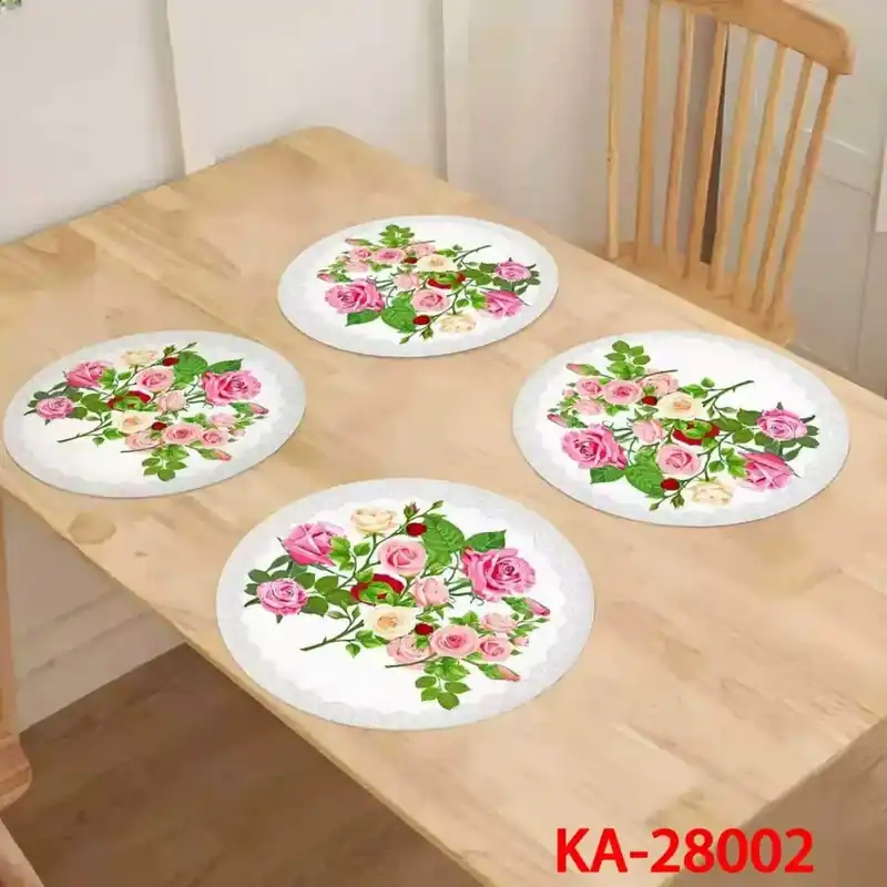 Podkładki Stołowe Różane 30x30 cm Popularny