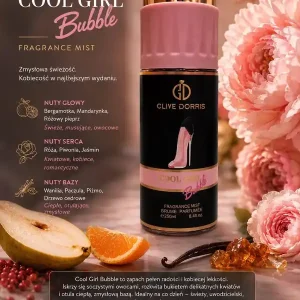 Obniżka ceny Clive Dorris Cool Girl Bubble Mgiełka do Ciała 250ml