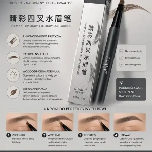 Zamów dziś Pisak do brwi 4D Suake Tint My Czarny
