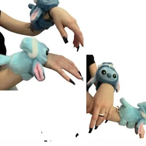Tani Maskotka Stitch na rękę pluszowa niebieska 18cm