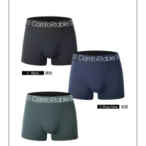 Bokserki Męskie ComforTable GC-CSK 3 Kolory Czarny Granatowy Szary Nowość