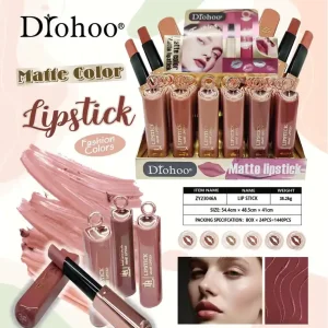 Ostatnie sztuki Diohoo Matte Color Lipstick matowa pomadka do ust w modnych odcieniach