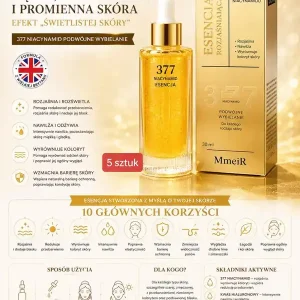 Bezpieczne zakupy Mmeir Esencja Rozjaśniająca Niacynamid 30 ml Złota