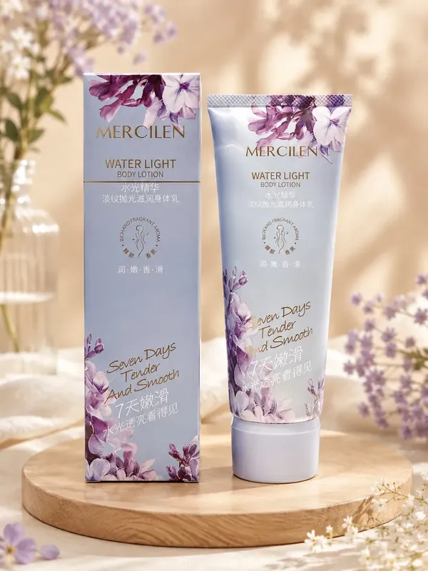 Wyjątkowa oferta Mercilen Water Light lekki balsam do ciała o kwiatowym zapachu