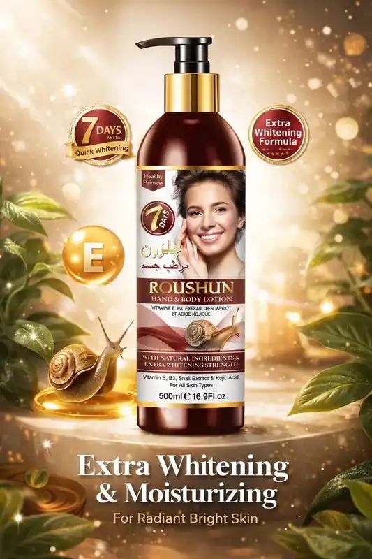 ROUSHUN Nawilżający balsam do rąk i ciała 500 ml z ekstraktem ze ślimaka Wyjątkowa oferta