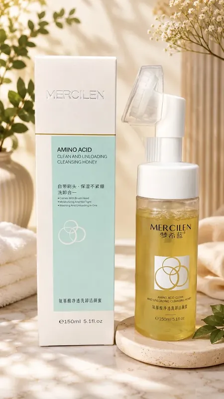 Ograniczona ilość Mercilen Amino Acid pianka do mycia twarzy 150ml rozświetlająca