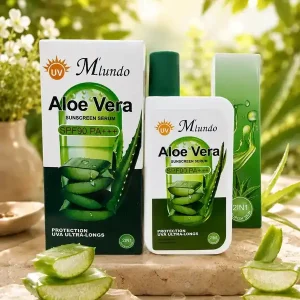 M’lundo Aloe Vera Serum SPF90 PA+++ Lekka ochrona przeciwsłoneczna Darmowy zwrot
