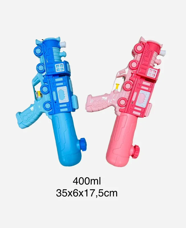 Pistolet na wodę 400ml niebieski i różowy 35x6x17,5cm Hit sprzedaży